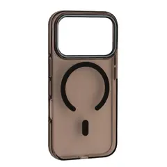 MR4_144274 Чохол silver shield magsafe для iphone 17 pro transparent, чорний 