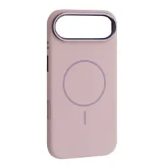 ЧОХОЛ LIQUID SILICONE CASE METAL CAMERA MAGSAFE ДЛЯ IPHONE 17 AIR MORANDI ПУРПУРОВИЙ