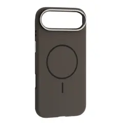 MR4_144125 Чохол liquid silicone case metal camera magsafe для iphone 17 air, сірий 