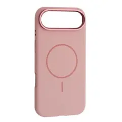 MR4_144138 Чохол liquid silicone case metal camera magsafe для iphone 17 air рожевий (деф. пак) 