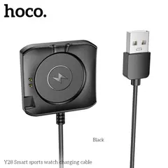 КАБЕЛЬ МАГНІТНИЙ ДЛЯ HOCO Y28 SMART SPORTS WATCH CHARGING CABLE, ЧОРНИЙ