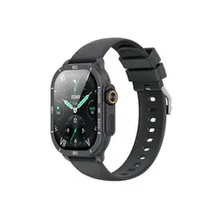 СМАРТ-ГОДИННИК XO J12 AMOLED SCREEN SMART SPORTS TALKING WATCH, ЧОРНИЙ