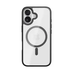 ЧОХОЛ ROCK GUARD TRANSPARENT MAGNETIC (ANTI-DROP LENS PROTECTION) ДЛЯ IPHONE 17, ЧОРНИЙ