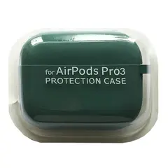 MR4_144603 Чохол для airpods pro 3 silicone case, microfiber pine зелений 