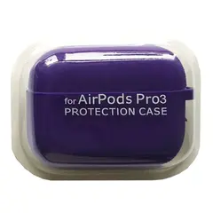 MR4_144598 Чохол для airpods pro 3 silicone case, microfiber фіолетовий 