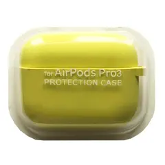 MR4_144607 Чохол для airpods pro 3 silicone case, microfiber жовтий 