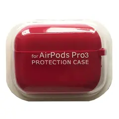 MR4_144608 Чохол для airpods pro 3 silicone case, microfiber rose червоний 