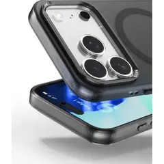 MR4_144630 Чохол rock inshare matte magnetic (metal lens frame) для iphone 17 pro titanium, сірий PRC
