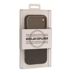 ЧОХОЛ KZDOO KEVLAR EXPLORER MAGSAFE ДЛЯ IPHONE 17 PRO MAX, ЧОРНИЙ