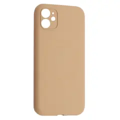 MR4_144838 Чохол silicone case full camera fine ring magsafe для iphone 12 desert gold 