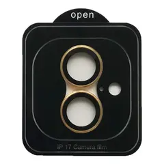 ЗАХИСНЕ СКЛО CAMERA METAL ДЛЯ IPHONE 17 GOLD
