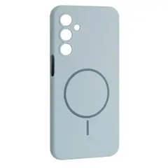 MR4_144500 Чохол silicone case luxury magsafe для samsung a16 4g (a165) sky синій 