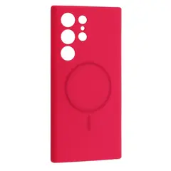 MR4_144523 Чохол silicone case luxury magsafe для samsung s23 ultra firefly rose 