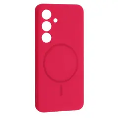 MR4_144527 Чохол silicone case luxury magsafe для samsung s24 firefly rose 