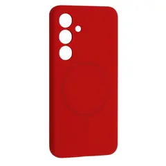 MR4_144528 Чохол silicone case luxury magsafe для samsung s24 червоний 