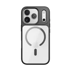 ЧОХОЛ ROCK GUARD TRANSPARENT MAGNETIC (ANTI-DROP LENS PROTECTION) ДЛЯ IPHONE 17 PRO, ЧОРНИЙ