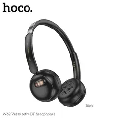MR4_144426 Навушники накладні hoco w62 verso retro bt headphones, чорний 