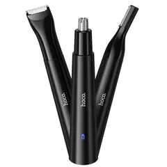 ТРИМЕР ДЛЯ СТРИЖКИ ВОЛОССЯ В НОСІ HOCO HP37 THREE-IN-ONE MULTIFUNCTIONAL, ЧОРНИЙ