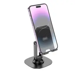 ТРИМАЧ НАСТІЛЬНИЙ HOCO HD6 WINNER DUAL-AXIS ROTATING DESKTOP STAND, ЧОРНИЙ