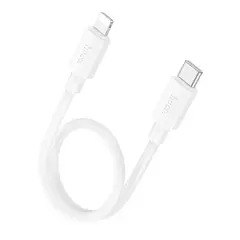 КАБЕЛЬ PD HOCO X96 HYPER PD CHARGING DATA CABLE LIGHTNING (L=0.25M), БІЛИЙ