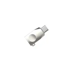 ПЕРЕХІДНИК HOCO UA9 TYPE-C OTG ADAPTER, СІРИЙ-NICKEL