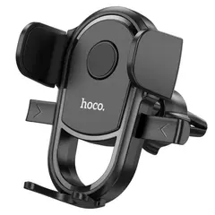 АВТОТРИМАЧ HOCO H6 GRATEFUL ONE-BUTTON CAR HOLDER (AIR OUTLET), ЧОРНИЙ