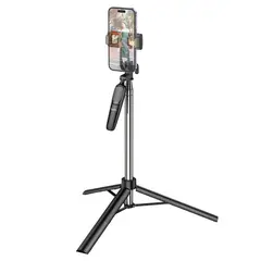 СЕЛФІ-ПАЛИЦЯ ТРИПОД HOCO K19 SOUL LIVE BROADCAST HOLDER, ЧОРНИЙ