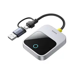АВТОМОБІЛЬНИЙ CARPLAY BASEUS SAFEJOURNEY SERIES WIRELESS CARPLAY ADAPTER, СІРИЙ C10745100813-00