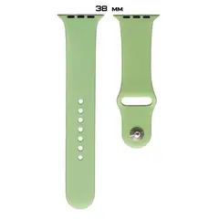РЕМІНЕЦЬ ДЛЯ APPLE WATCH SILICONE 38, 40MM M (1) ЗЕЛЕНИЙ