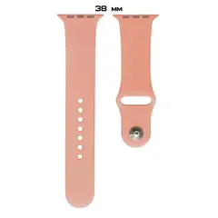 РЕМІНЕЦЬ ДЛЯ APPLE WATCH SILICONE 38, 40MM M (27) PEACH