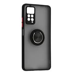 MR4_145332 Чохол gingle ring case для redmi note 11 pro, чорний 