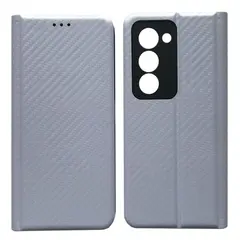 ЧЕХОЛ-КНИЖКА CARBONE ДЛЯ REDMI 15 (169,5ММ) LILAC