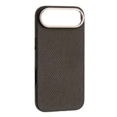 MR4_145345 Чохол kevlar style magsafe для iphone 17 air, чорний (деф. пак) 