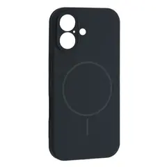 MR4_145202 Чохол silicone case full camera fine ring magsafe для iphone 17 sapphire синій 
