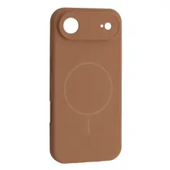 ЧОХОЛ SILICONE CASE FULL CAMERA FINE RING MAGSAFE ДЛЯ IPHONE 17 AIR DESERT GOLD