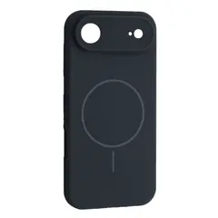 MR4_145221 Чохол silicone case full camera fine ring magsafe для iphone 17 air sapphire синій 