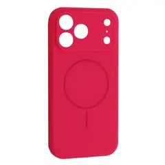 MR4_145245 Чохол silicone case full camera fine ring magsafe для iphone 17 pro max firefly 