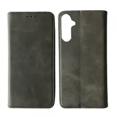 MR4_145186 Чохол-книжка black tpu magnet для samsung a17, сірий PRC