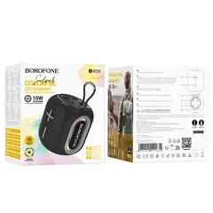 АКУСТИЧНА СИСТЕМА BOROFONE BR39 KAYA SPORTS BT SPEAKER, ЧОРНИЙ