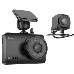 ВІДЕОРЕЄСТРАТОР HOCO DV3 DRIVING RECORDER WITH DISPLAY (DUAL-CHANNEL), ЧОРНИЙ