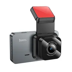 ВІДЕОРЕЄСТРАТОР HOCO DV9 3 SCREEN DRIVING RECORDER (720P), ЧОРНИЙ