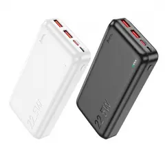 MR4_145373 Зовнішній акумулятор power bank hoco j101a astute 22.5w fully compatible power 20 000mah, білий 