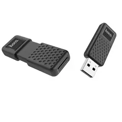 ФЛЕШ-НАКОПИЧУВАЧ USB HOCO UD6 INTELLIGENT U DISK 64GB MATTE, ЧОРНИЙ