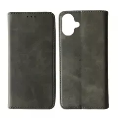 ЧОХОЛ-КНИЖКА BLACK TPU MAGNET ДЛЯ SAMSUNG A07, СІРИЙ