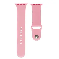 РЕМІНЕЦЬ ДЛЯ APPLE WATCH SILICONE 42, 44MM M (6) LIGHT РОЖЕВИЙ