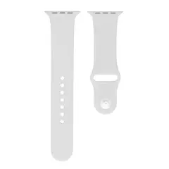 РЕМІНЕЦЬ ДЛЯ APPLE WATCH SILICONE 38, 40MM S (9), БІЛИЙ