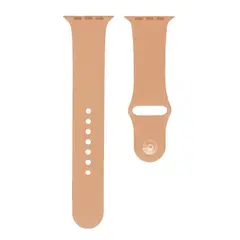 РЕМІНЕЦЬ ДЛЯ APPLE WATCH SILICONE 38, 40MM S (19) РОЖЕВИЙ SAND