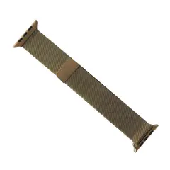 РЕМІНЕЦЬ ДЛЯ APPLE WATCH MILANESE LOOP BOX 38, 40, 41 LEMON GOLD