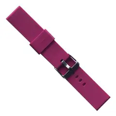 РЕМІНЕЦЬ SILICONE METAL CLAPS 20MM, DRAGON FRUIT