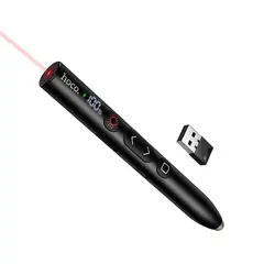 ЛАЗЕРНИЙ ПУЛЬТ HOCO GM203 TOUCH SCREEN WRITING PAGE TURNING PEN, ЧОРНИЙ